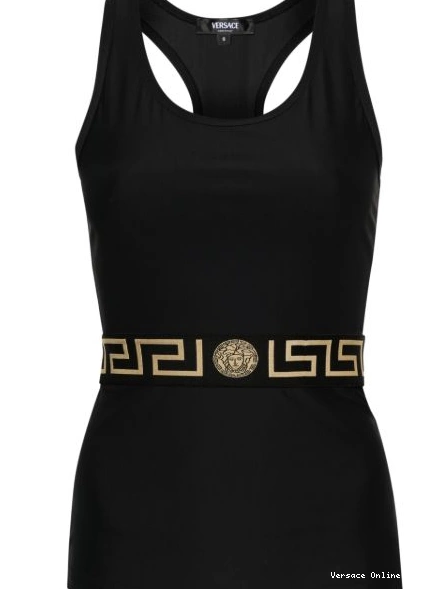 Affordable Greca-waistband tank Women top Versace 0825